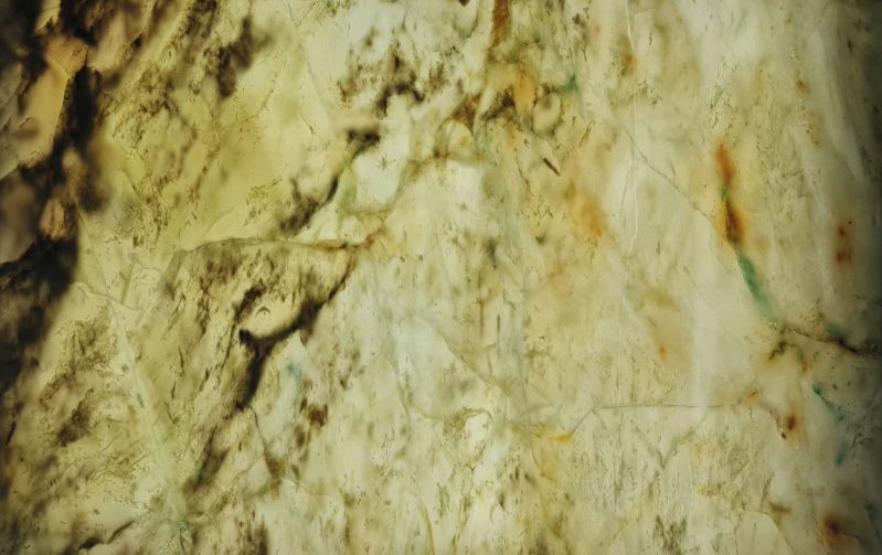 oliva white marble slabs polished 2cm backlit product shot wide view