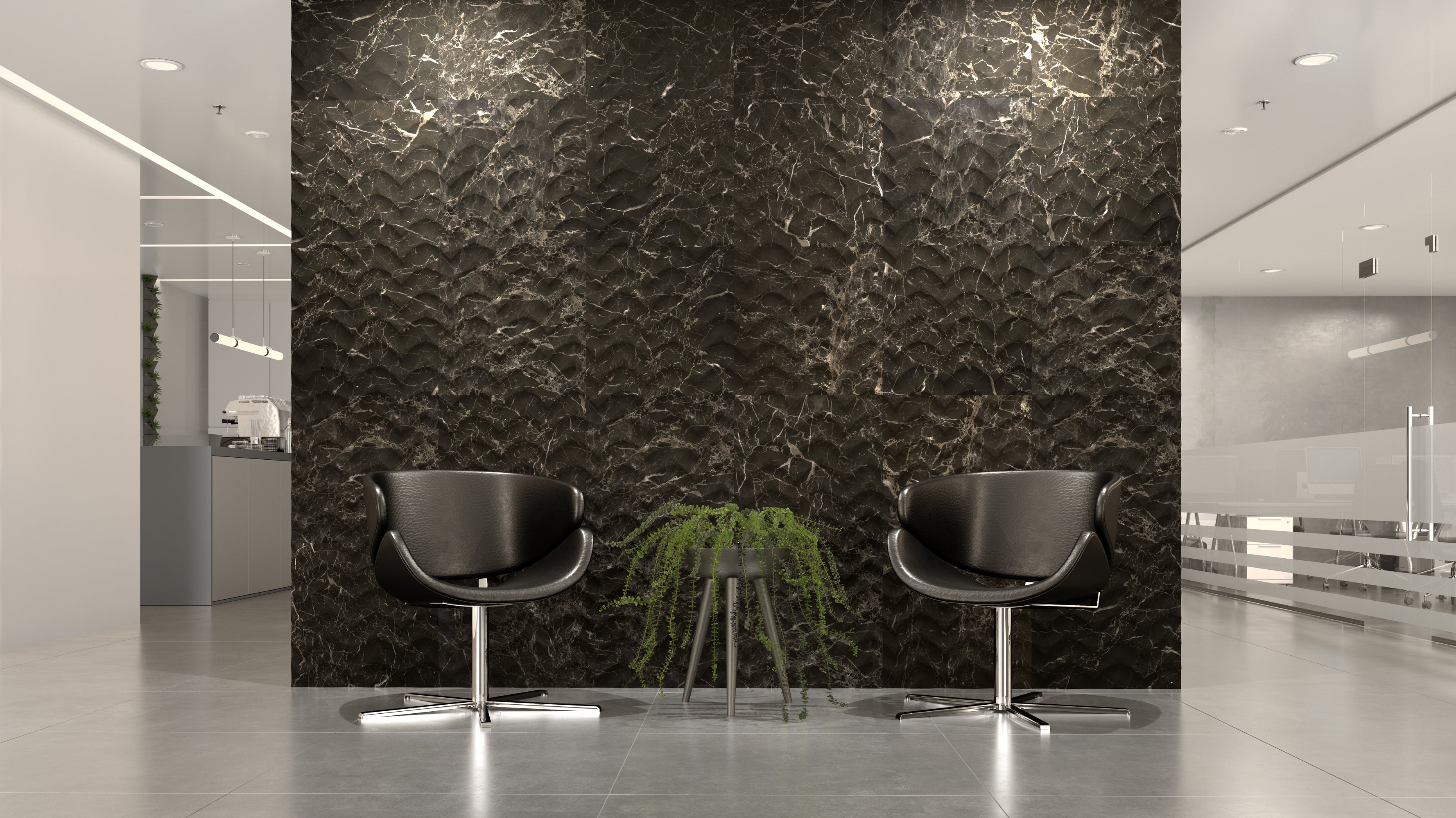 Olive Avantgarde Marble Field Dimensional Stone SILIS Wall Tile Livf