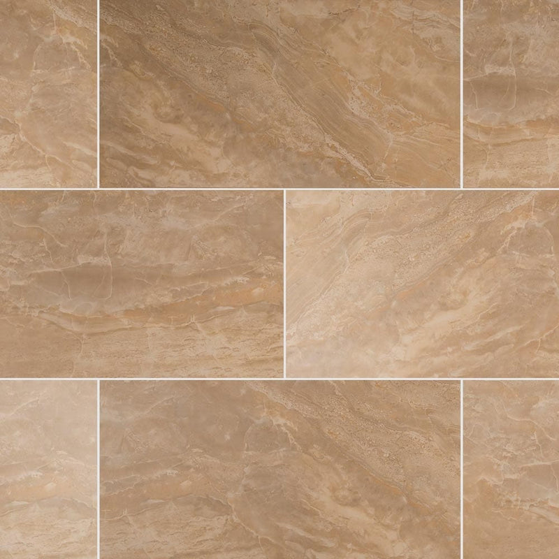 onyx sand glazed porcelain floor and wall tile msi collection NONYSAN1224 product shot multiple tiles top view