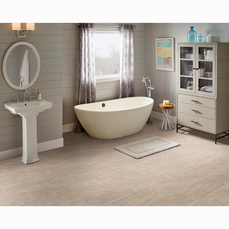 pietra onyx polished porcelain floor and wall tile msi collection NPIEONY1224P product shot bath view