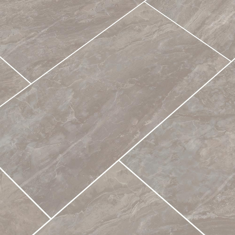 pietra pearl polished porcelain floor and wall tile msi collection NPIEPEA1224P product shot multiple tiles angle view