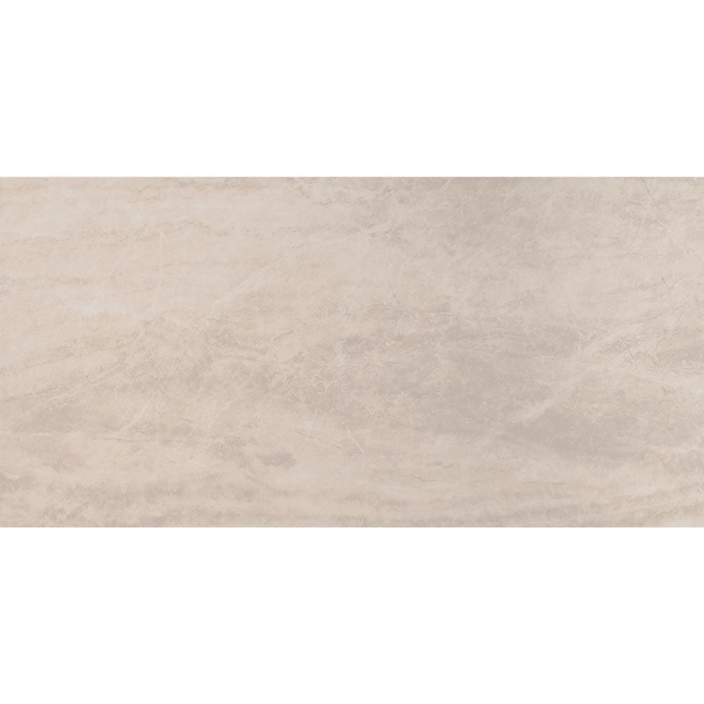 Praia Crema Polished Porcelain Floor and Wall Tile by MSI