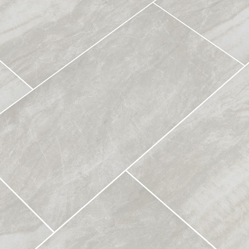 Praia Grey Glazed Porcelain Floor and Wall Tile- MSI Collection