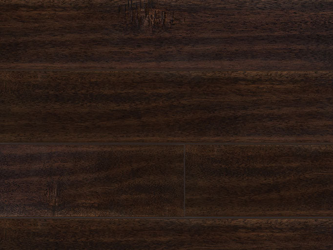 Solid hardwood 4-3/4" Wide 3/4" Thick Acacia Handscraped Dark - Legend Collection H0204-EF product shot wall view