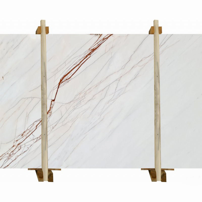 rosso venato white marble slabs polished 2cm packed on wooden bundle product shot