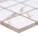 savoy crema 2x2 matte porcelain NSAVCRE2X2 mosaic tile  msi collection product shot profile view