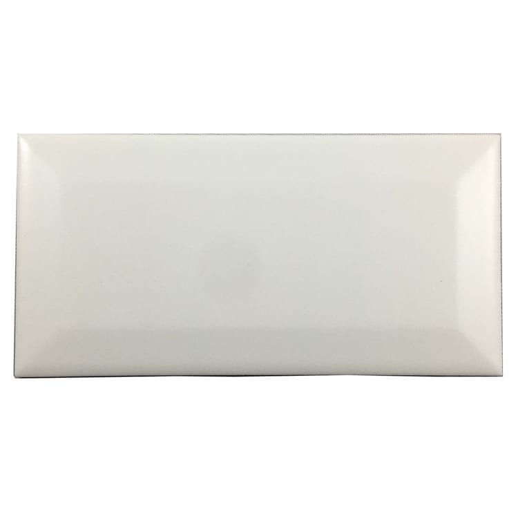 Subway Tile Pearl White Beveled - Capital Collection