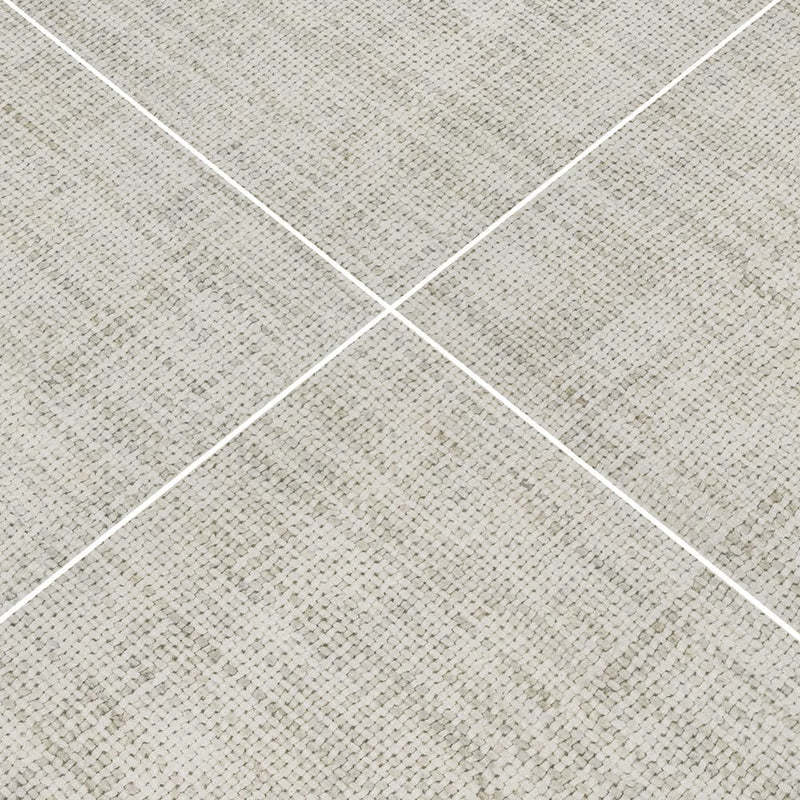 Tektile Crosshatch Ivory 12"x 24" Glazed Porcelain Floor and Wall Tile-MSI Collection
