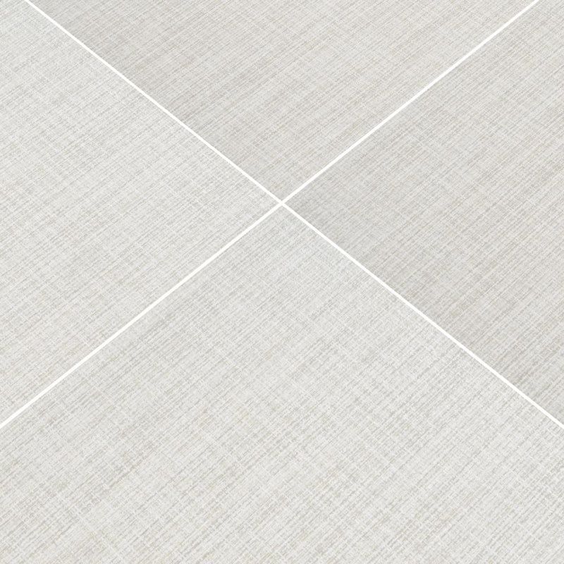 Tektile Lineart Ivory 12"x 24" Glazed Porcelain Floor and Wall Tile-MSI Collection