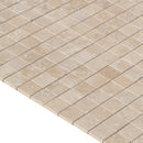travertine mosaic 2x2 ivory beige 10096612 honed filled product shot multiple profile