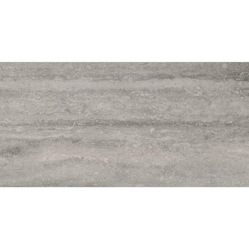 veneto gray glazed porcelain floor and wall tile msi collection NVENEGRA1224 product shot one tile top view