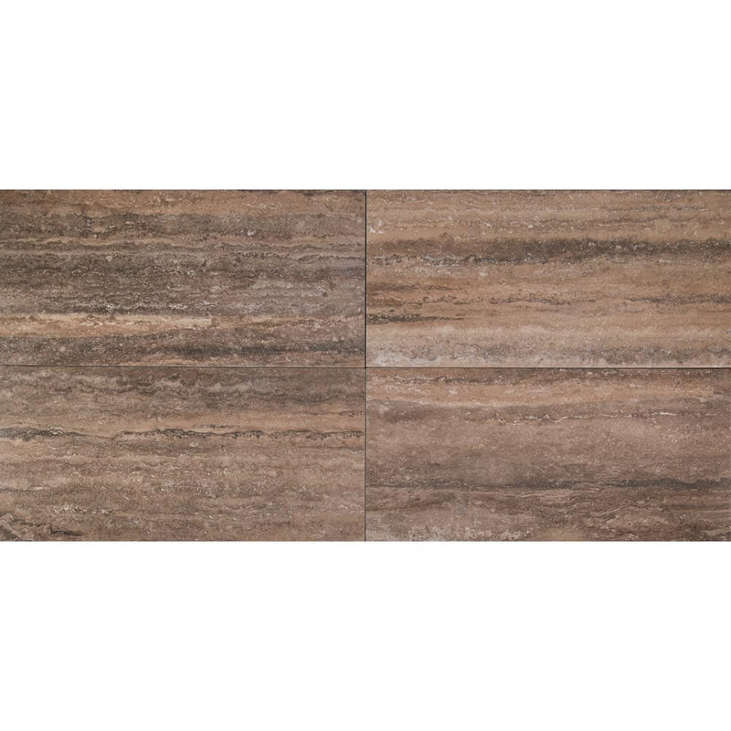 veneto noce glazed porcelain floor and wall tile msi collection NVENENOC1224 veneto noce glazed porcelain floor and wall tile msi collection NVENENOC1224 product shot multiple tiles top view