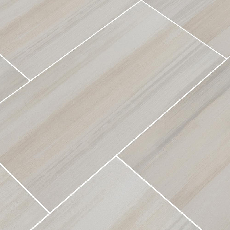 water color bianco glazed porcelain floor and wall tile msi collection NWATBIA1224 product shot multiple tiles angle view