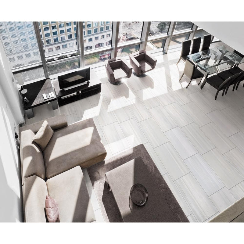 water color bianco glazed porcelain floor and wall tile msi collection NWATBIA1224 product shot room view