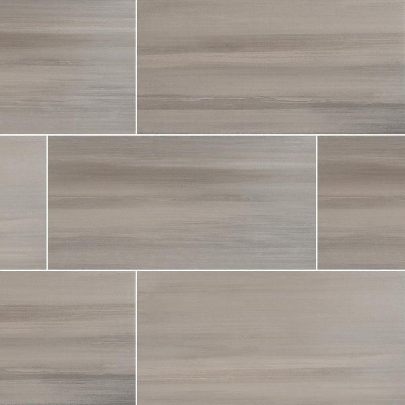 water color grigio glazed porcelain floor and wall tile msi collection NWATGRI1224 product shot multiple tiles top view